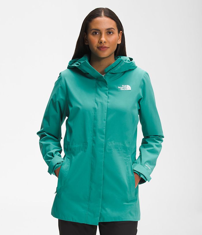 Chubasquero The North Face Mujer Verde City Breeze 30617GIBU